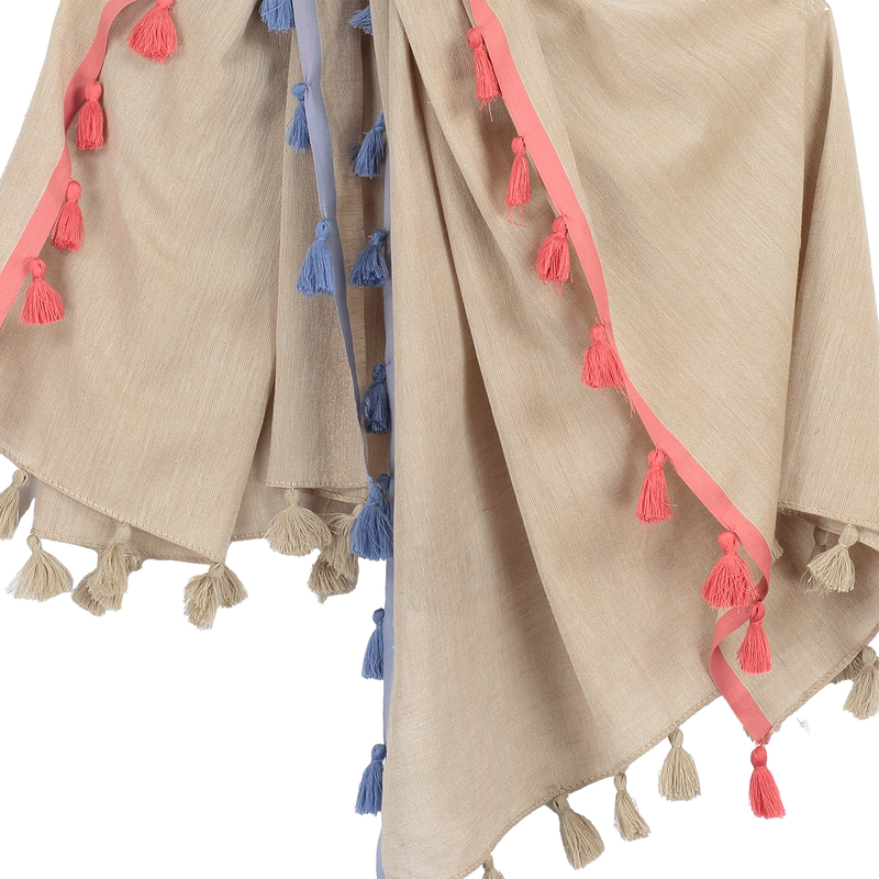 Dames Shawl BU-20035 Bulaggi TAUPE