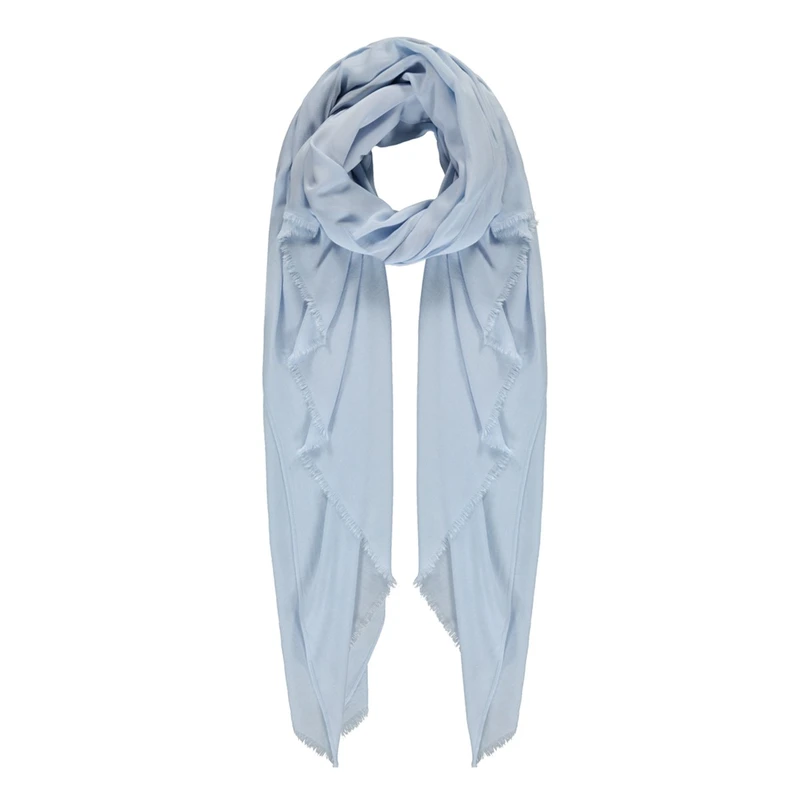 Dames Shawl EX24-91009 Expresso BLEU