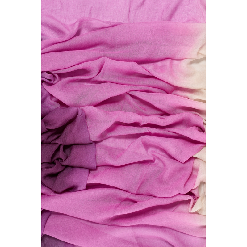Dames Shawl EX25-91007 Expresso CERISE