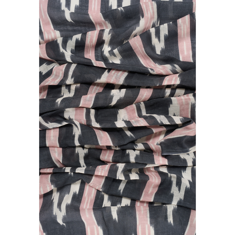 Dames Shawl EX25-91010 Expresso ZWART
