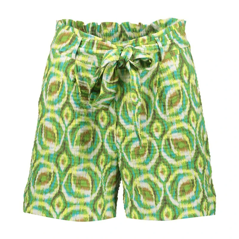 Dames Short 51239-20 Geisha GROEN DESSIN