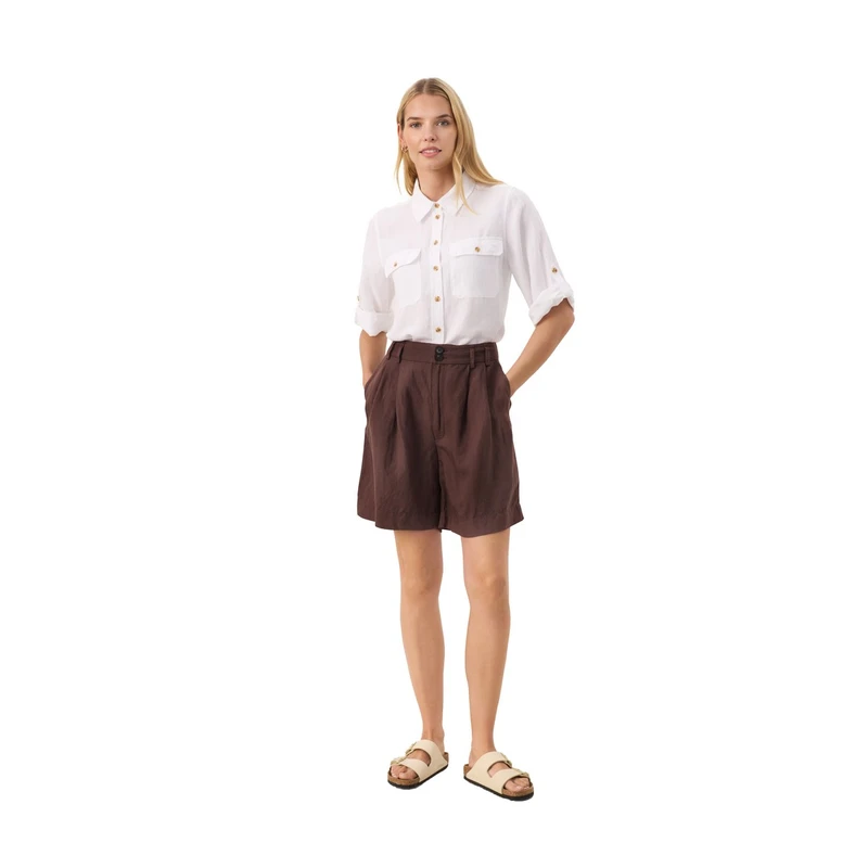 Dames Short Raine Part Two DONKER BRUIN