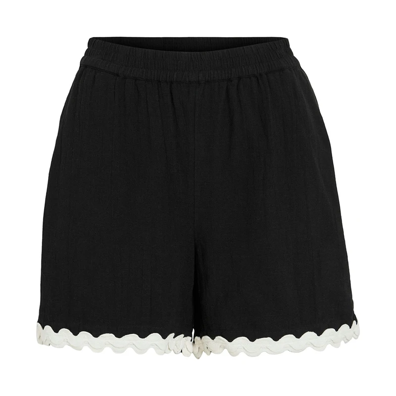 Dames Short VIMANDA Vila ZWART DESSIN