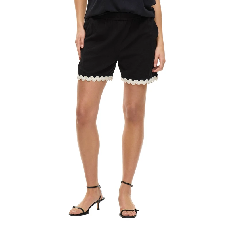 Dames Short VIMANDA Vila ZWART DESSIN