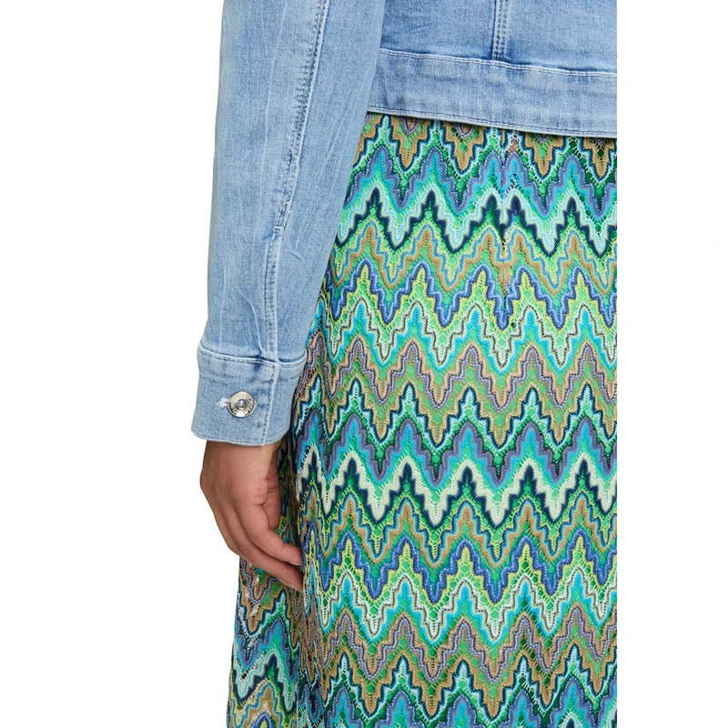 Dames Spijkerjack 45442523 Betty Barclay BLEACHED BLUE DENIM
