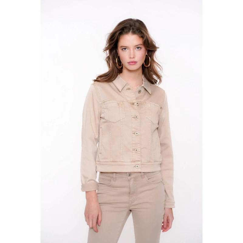 Dames Spijkerjack 55011-10 Geisha ZAND