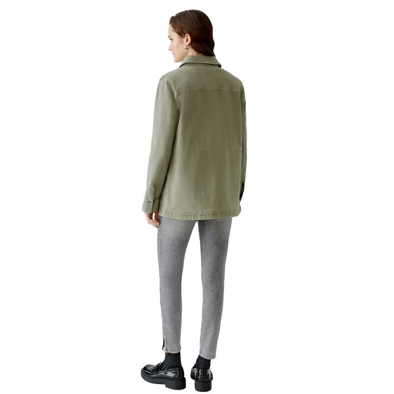 Dames Spijkerjack 90622 Oui OLIJF