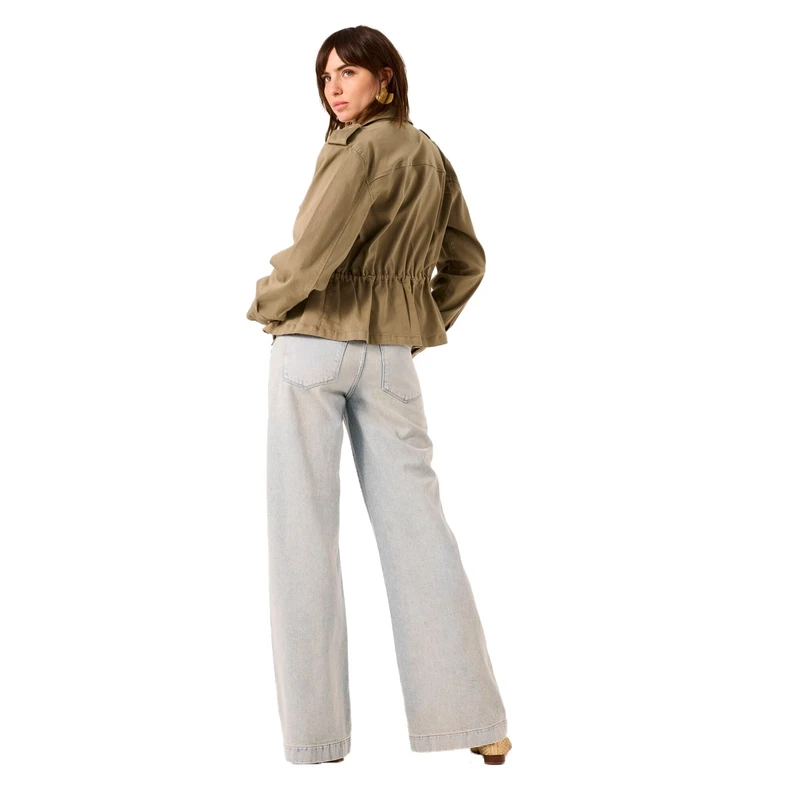 Dames Spijkerjack B50092 Garcia OLIJF