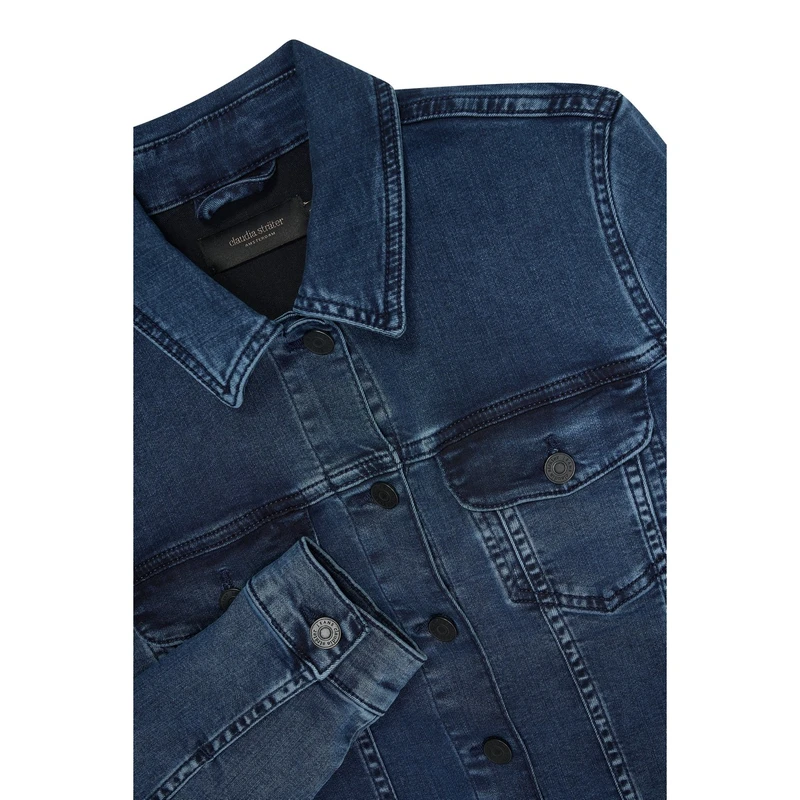 Dames Spijkerjack CS16-24020 Claudia Strater LIGHT BLUE DENIM