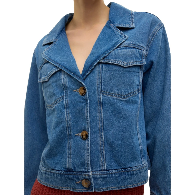 Dames Spijkerjack VMSOFIE Vero Moda MID BLUE DENIM