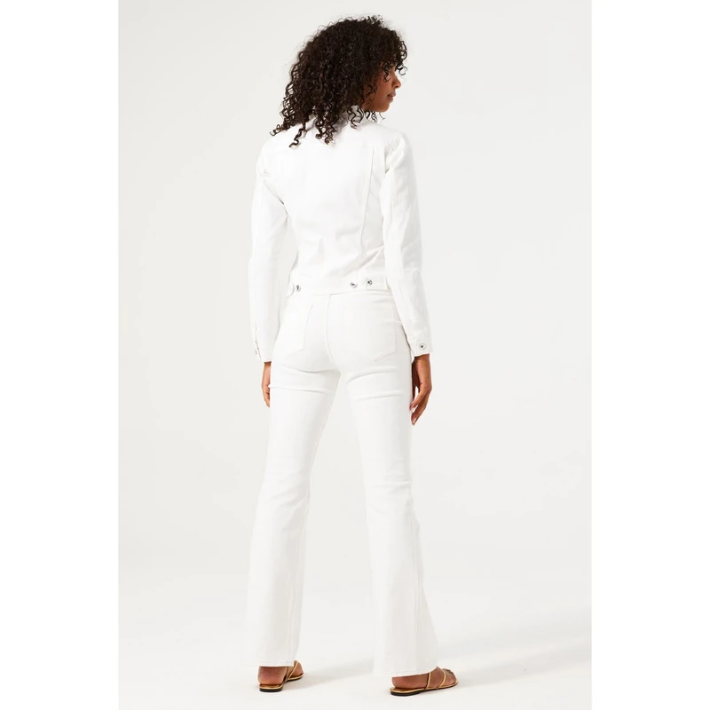 Dames Spijkerjas 700 Garcia Wit