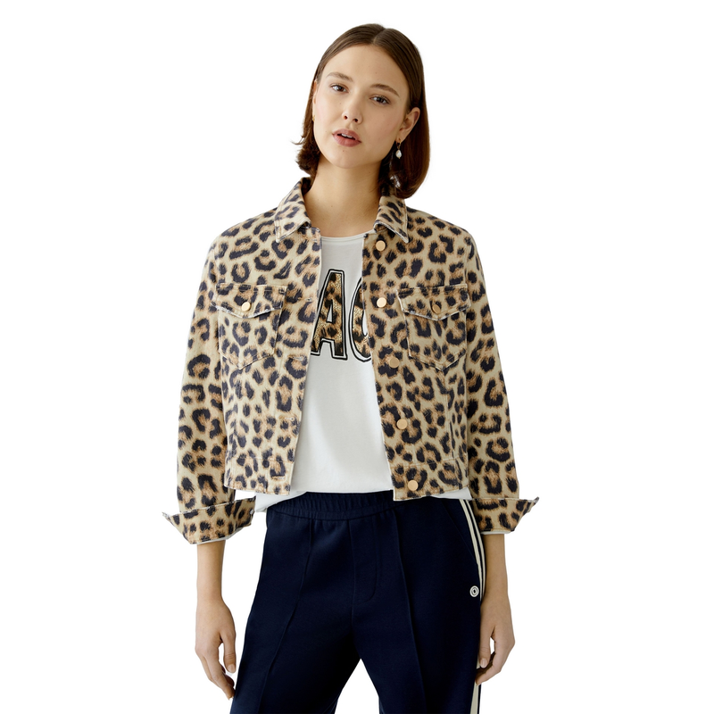 Dames Spijkerjas 91794 Oui ZWART DESSIN