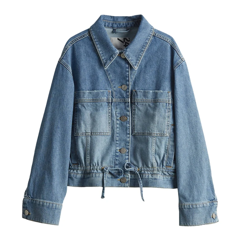 Dames Spijkerjas Hemely Opus LIGHT BLUE DENIM