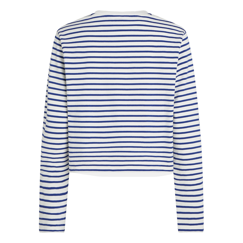 Dames Sweater S25F1628 Penn&ink BLAUW DESSIN