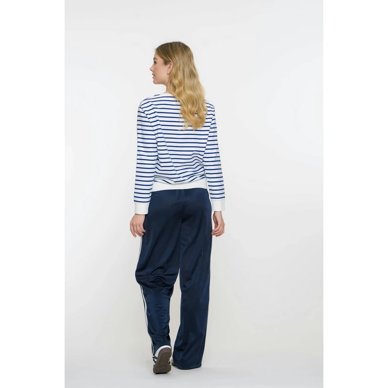 Dames Sweatpants 51019-10 Geisha BLAUW DESSIN