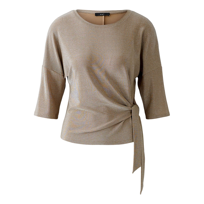 Dames T-shirt 0093869 Oui CAMEL