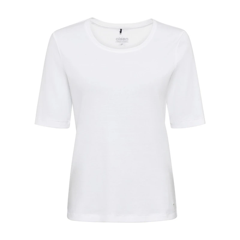 Dames T-shirt 11100177 Olsen Wit