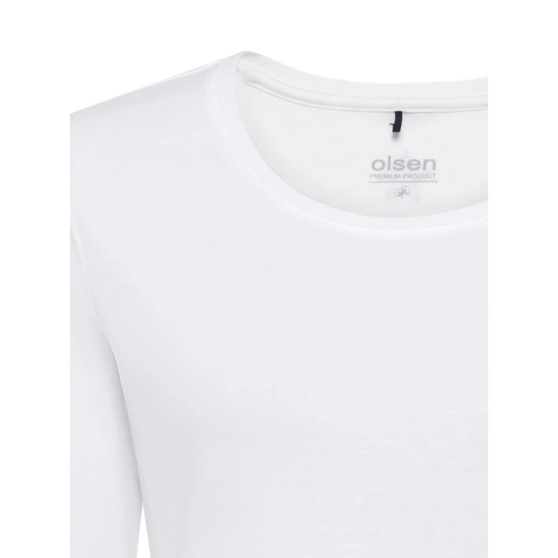 Dames T-shirt 11100177 Olsen Wit