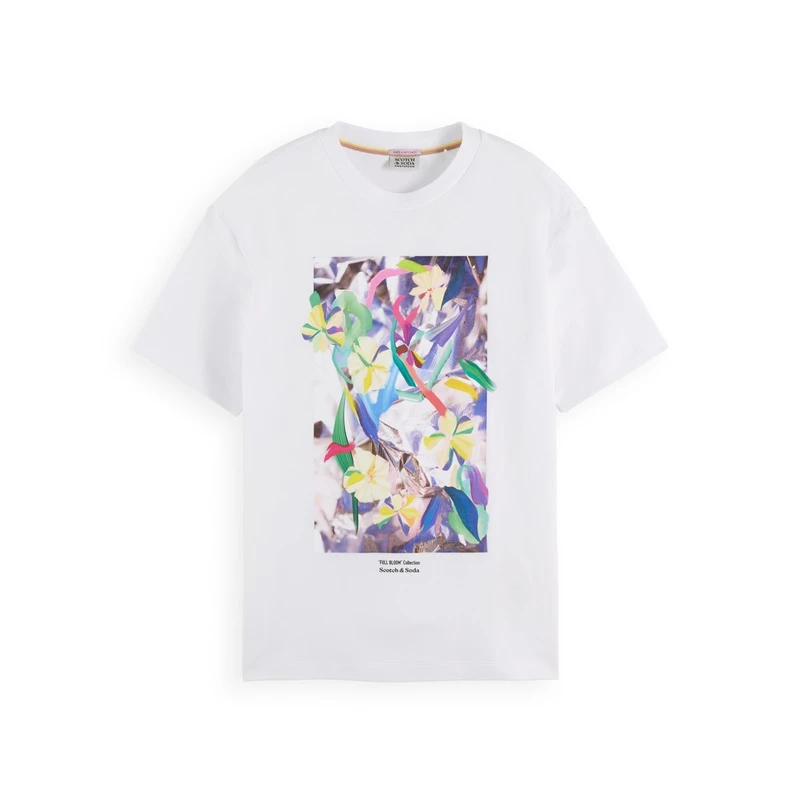 Dames T-shirt 172354 Scotch & Soda Wit