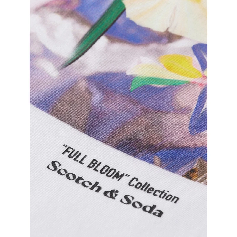 Dames T-shirt 172354 Scotch & Soda Wit
