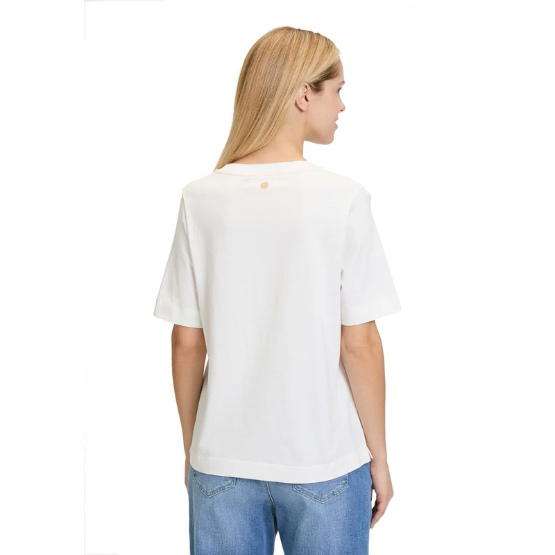 Dames T-shirt 20127009 Cartoon FUCHSIA