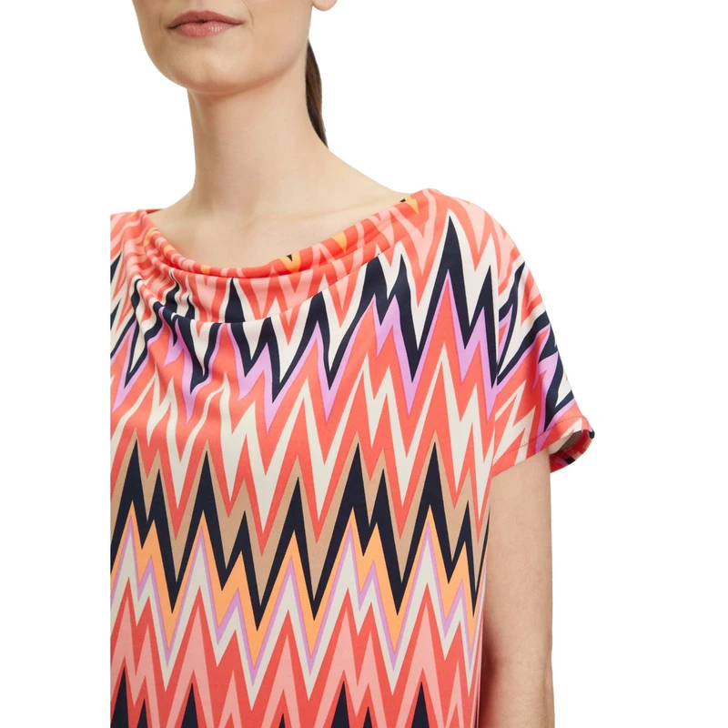 Dames T-shirt 20512508 Betty Barclay ROOD DESSIN