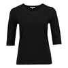 Dames T-shirt 22057basistop1/2mw