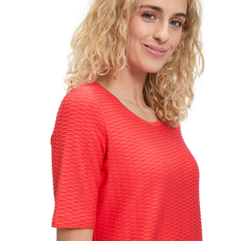 Dames T-shirt 22438183 Betty-So Cosy ROOD