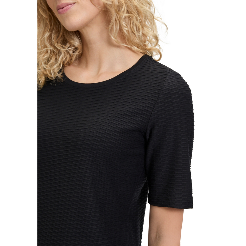Dames T-shirt 22438183 Betty-So Cosy ZWART