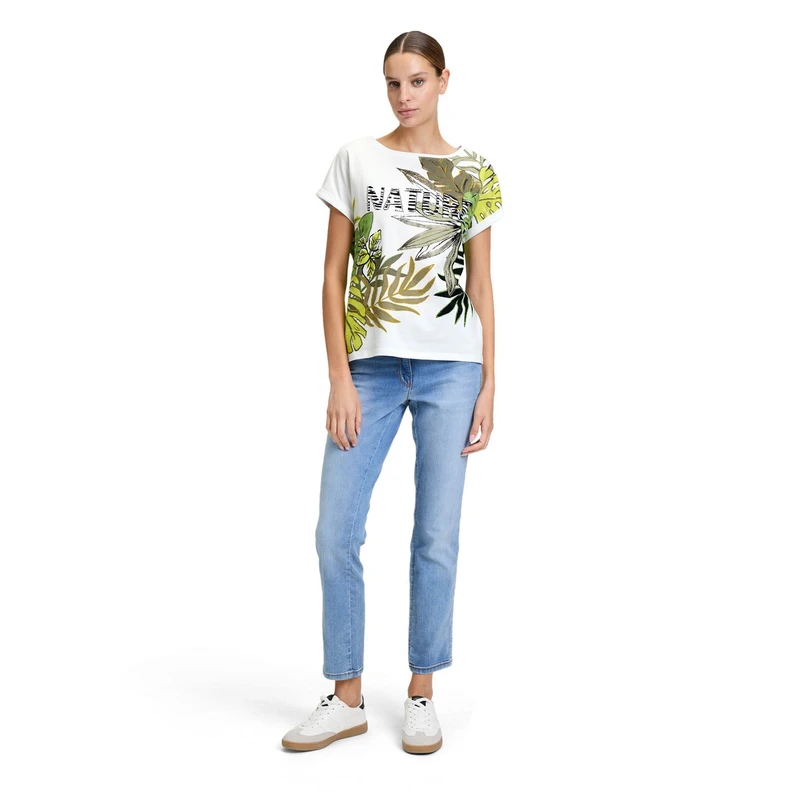 Dames T-shirt 22818194 Betty-So Cosy GROEN DESSIN
