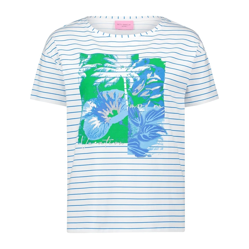 Dames T-shirt 22998276 Betty-So Cosy WIT DESSIN
