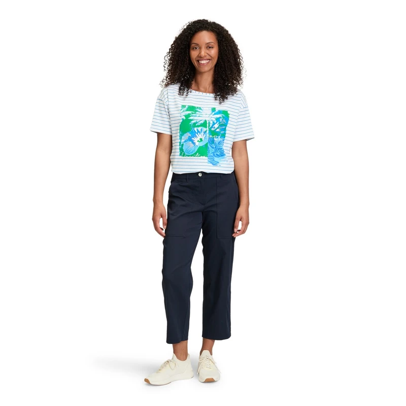 Dames T-shirt 22998276 Betty-So Cosy WIT DESSIN