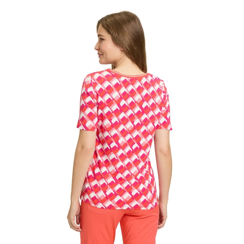 Dames T-shirt 23821164 Betty Barclay ROOD DESSIN