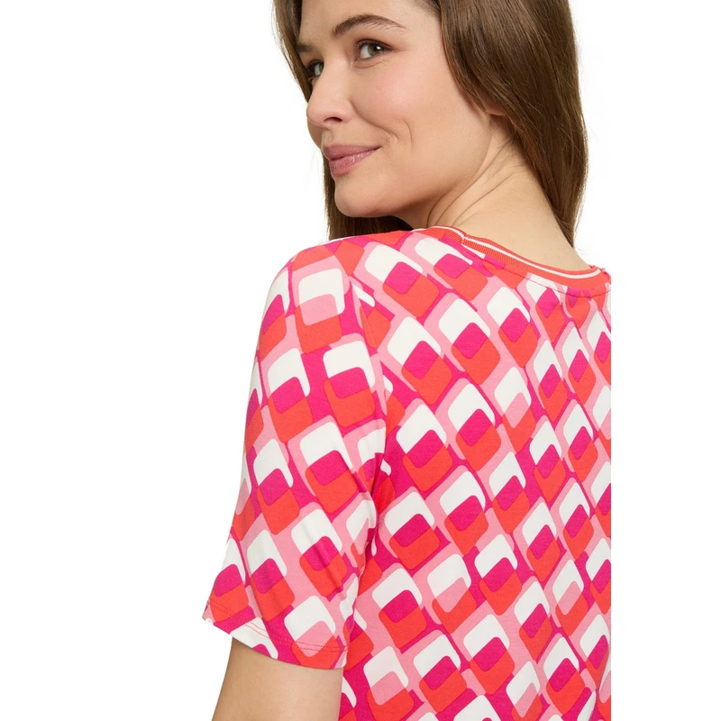 Dames T-shirt 23821164 Betty Barclay ROOD DESSIN