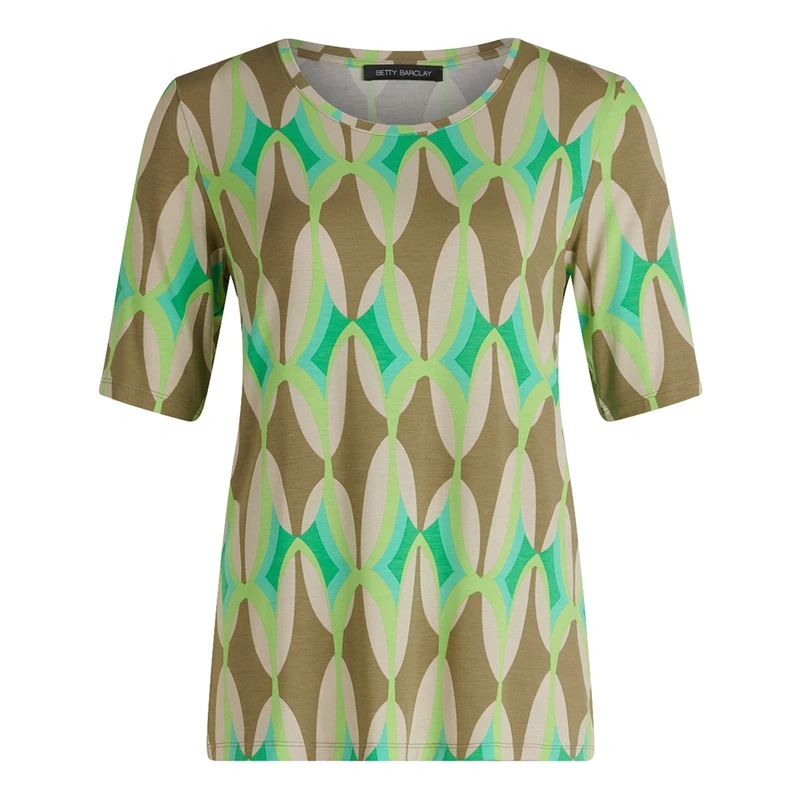Dames T-Shirt 23921174 Betty Barclay BRUIN MELE