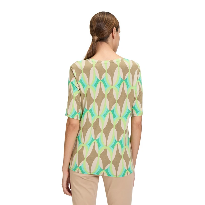 Dames T-Shirt 23921174 Betty Barclay BRUIN MELE