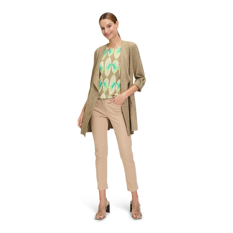 Dames T-Shirt 23921174 Betty Barclay BRUIN MELE