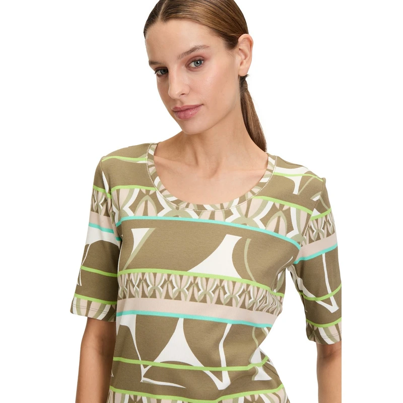 Dames T-shirt 23931192 Betty Barclay BRUIN MELE