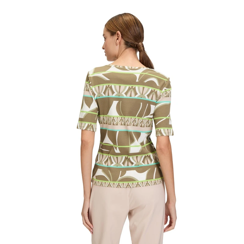 Dames T-shirt 23931192 Betty Barclay BRUIN MELE