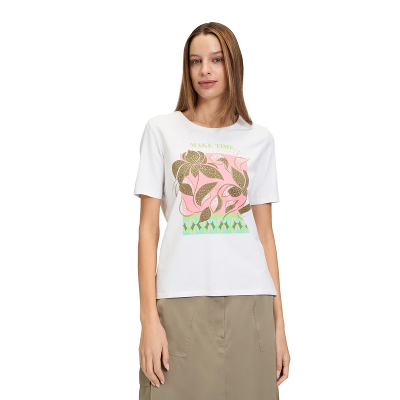 Dames T-shirt 23991092 Betty Barclay GROEN DESSIN