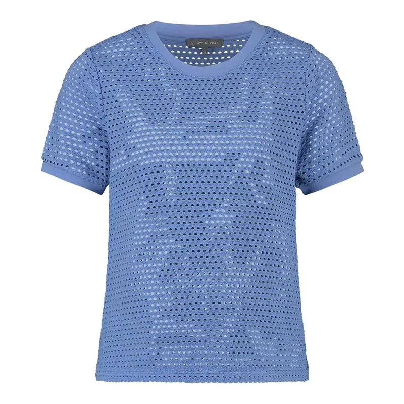 Dames T-shirt 24003 Ivy & You INDIGO BLUE