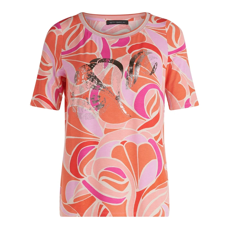 Dames T-shirt 24021197 Betty Barclay ROOD DESSIN