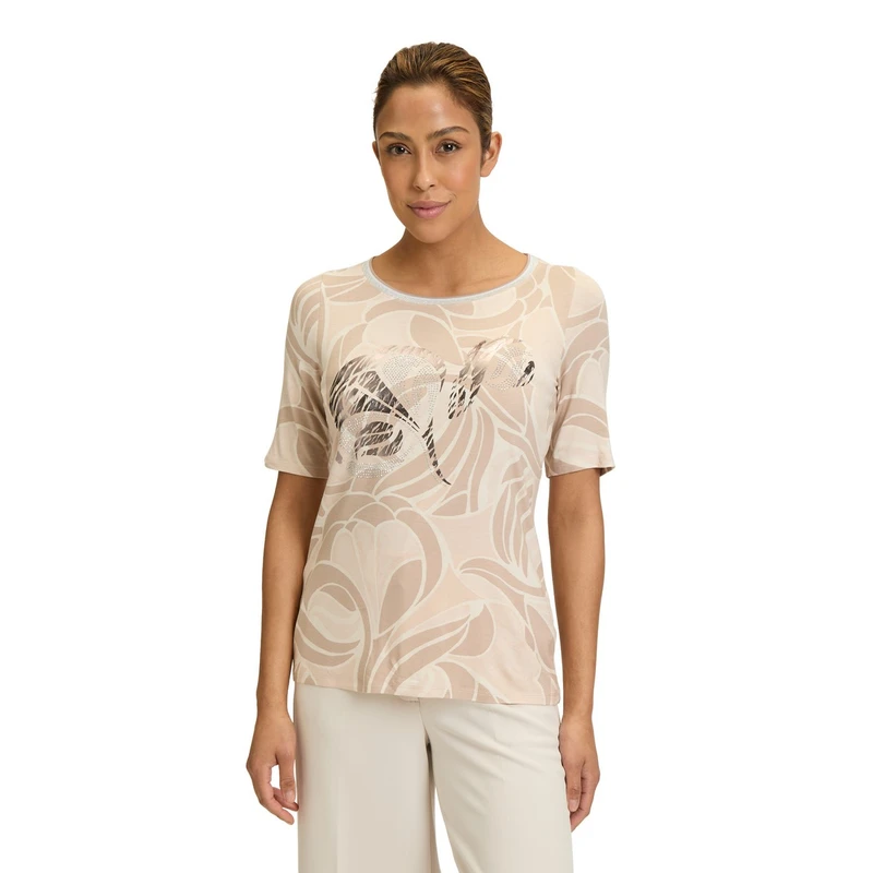 Dames T-shirt 24021197 Betty Barclay TAUPE