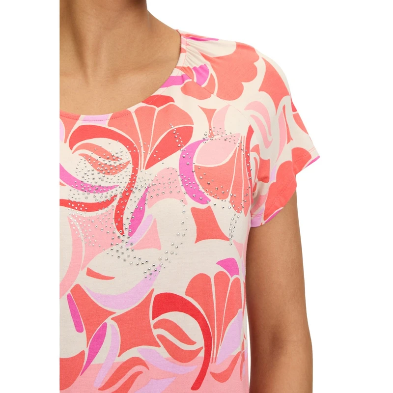Dames T-shirt 24051176 Betty Barclay ROOD DESSIN
