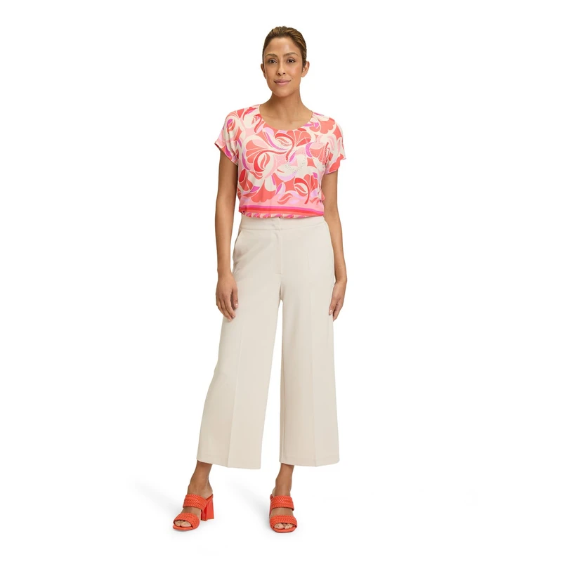 Dames T-shirt 24051176 Betty Barclay ROOD DESSIN