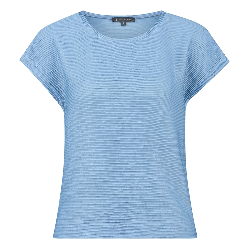 Dames T-shirt 24084 Ivy & You BLEU