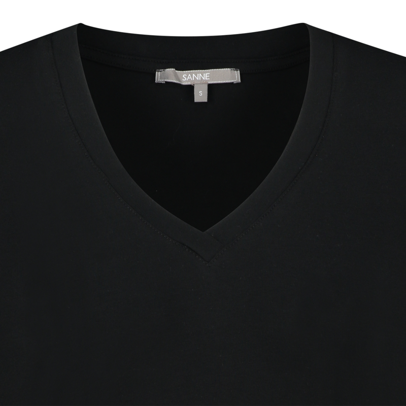 Dames T-shirt 24134 Sanne ZWART