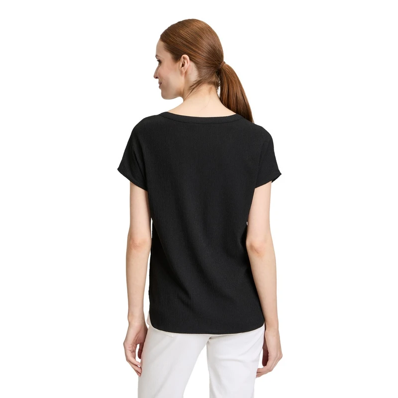 Dames T-shirt 25091405 Betty Barclay ZWART