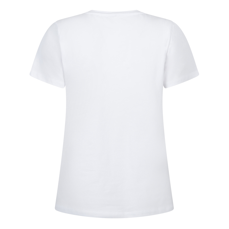 Dames T-shirt 252Luna Zoso Wit