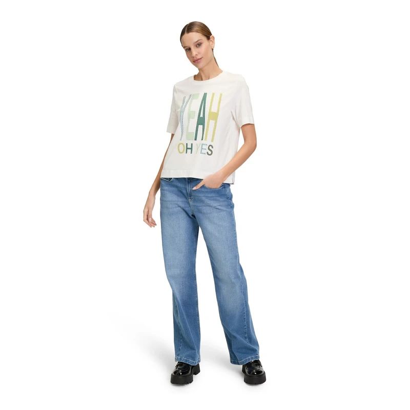 Dames T-shirt 29967009 Cartoon GROEN DESSIN